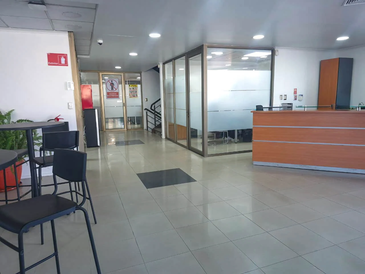 Recepción de oficinas Prosolmec