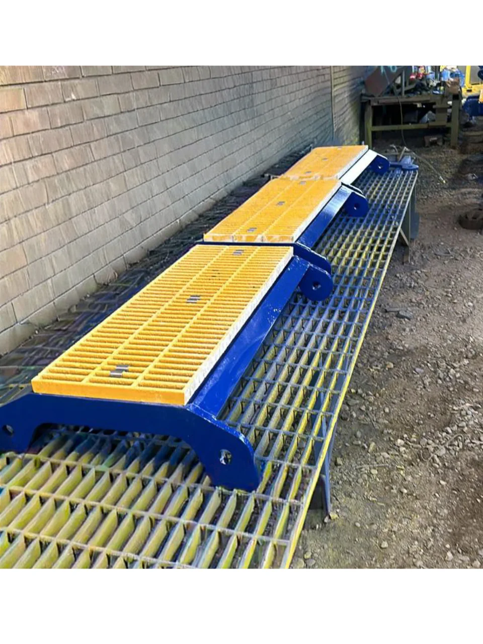 Parrilla de acceso en grating — proyecto Prosolmec
